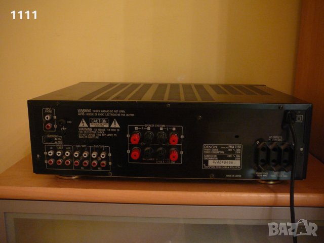 DENON PMA-715R, снимка 6 - Ресийвъри, усилватели, смесителни пултове - 35343254