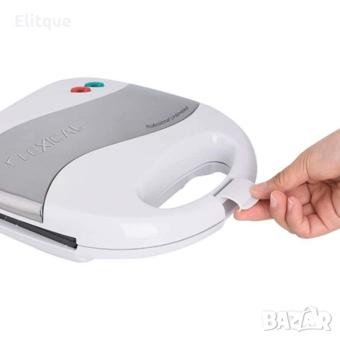 Тостер преса за сандвичи и грил Lexical LSM-2511,750W,незалепващи плочи, снимка 8 - Тостери - 52870835