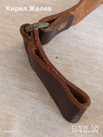 Винтидж кожен ремък за оръжие рядък за КОЛЕКЦИОНЕРИ 51105, снимка 3 - Други ценни предмети - 51921134