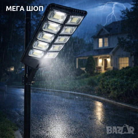 Улична соларна лампа BK-260-10 DRAGON 3000W - мощна и икономична