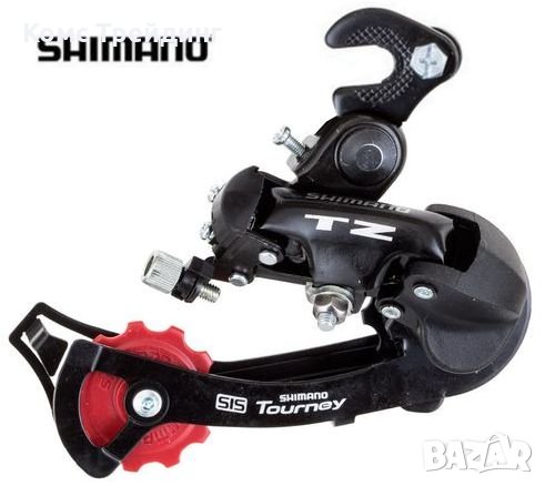 Дерайльори / Обтегачи на болт и на ухо Shimano Tourney TZ 6/7s, снимка 5 - Части за велосипеди - 36378836