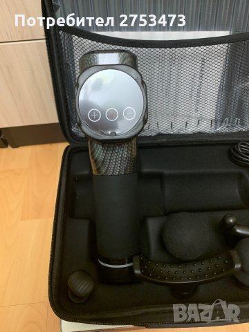 Мускулен масажор - тип пистолет Нов с гаранция, снимка 4 - Масажори - 31776416