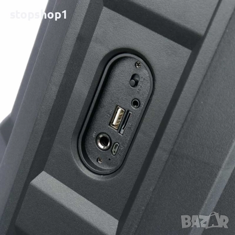 Караоке тонколона с Bluetooth KTS-1806 2х6,5'', снимка 4 - Bluetooth тонколони - 52630430