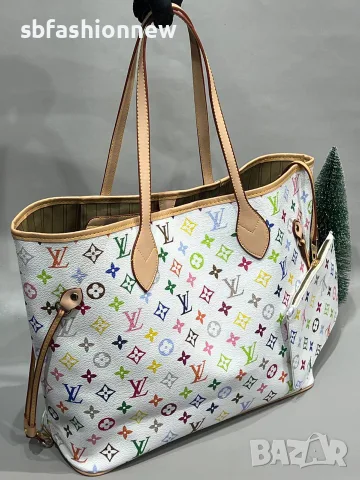 Louis Vuitton Neverfull голям размер, снимка 2 - Чанти - 55764863