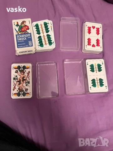 Карти за игра-36 броя в тесте