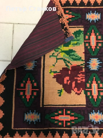 Кавьор ръчно изтъкан Добруджа, плаче, снимка 2 - Гоблени - 54214709