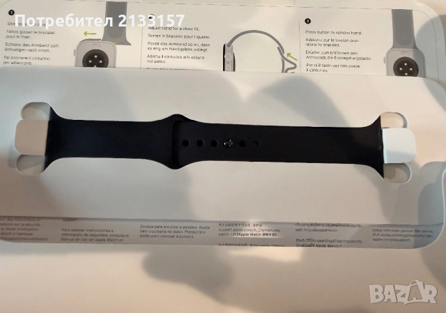 Смарт часовник Apple Watch S10 Jet Black, снимка 3 - Смарт гривни - 52484147