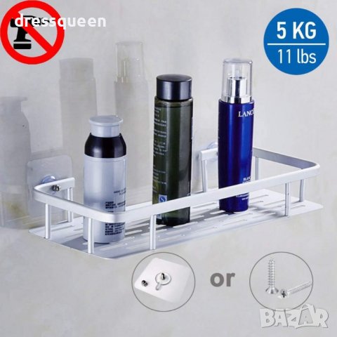 2501 Водоустойчива единична етажерка за банята