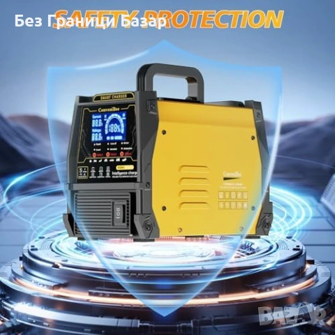 Новo Смарт зарядно за акумулатори кола 12V 24V 15A AGM EFB Deep Cycle , снимка 3 - Друга електроника - 54042202