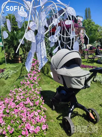 Stokke v6 релефен плат Brushed Grey
