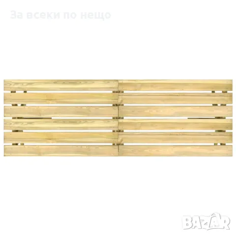 Градинска маса, 220x73x70 см, импрегниран бор, снимка 2 - Маси - 47309391