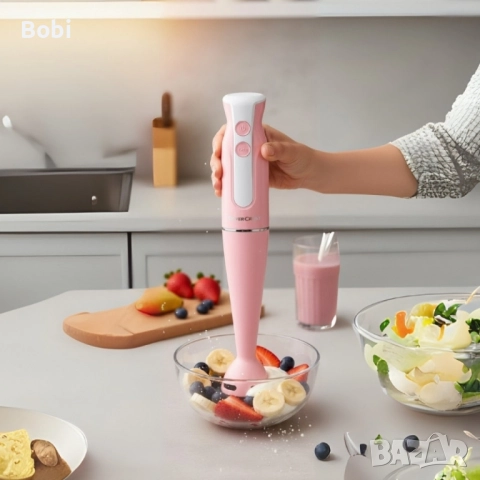 Пасатор SilverCrest - 350W с Турбо функция, снимка 5 - Чопъри и пасатори - 51784194