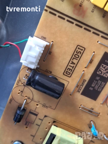 POWER BOARD 17IPS172 за 50-инчов телевизор Toshiba  50UA2B63DB с дисплей VES500QNDA-N2-N43, снимка 2 - Части и Платки - 51273397