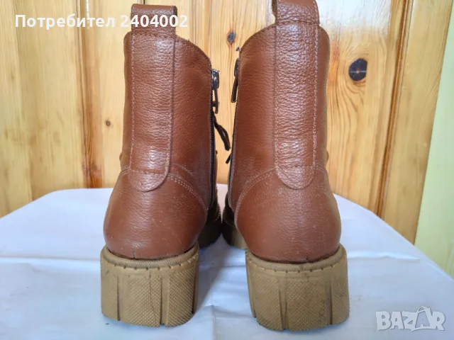 Дамски боти еко кожа №37, снимка 6 - Дамски боти - 48235475
