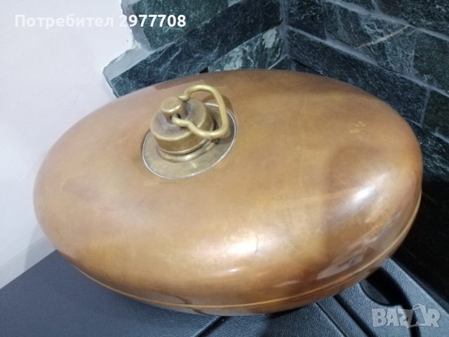 Немски винтидж нагревател за легло 1900г, снимка 2 - Антикварни и старинни предмети - 36939680