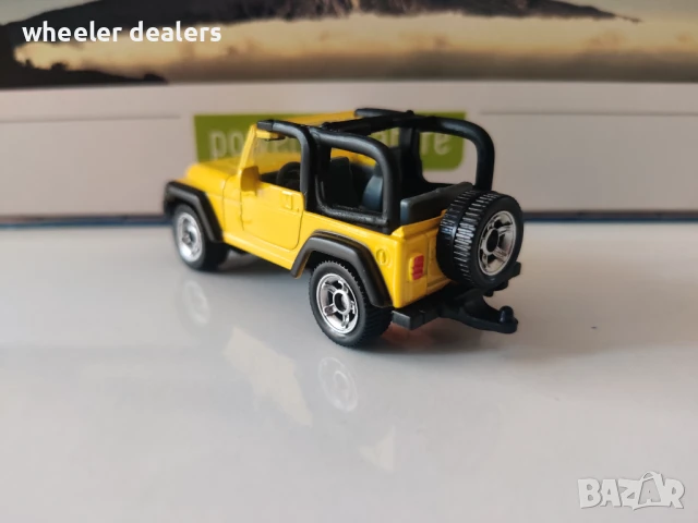 Метална количка Siku Jeep Wrangler в мащаб 1:55, снимка 3 - Колекции - 50836025
