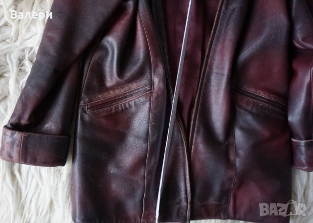 Дамско кожено манто-естествена кожа, снимка 4 - Палта, манта - 35401665