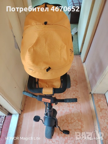 Детска триколка Chipolino , снимка 7 - Детски велосипеди, триколки и коли - 53934382