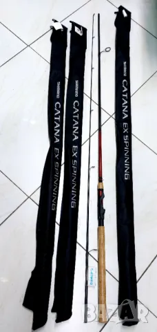 Shimano Catana ЕX Spinning 2.40m/2.70m 7-21g, 2.40m 3-14g, снимка 1 - Въдици - 49219215