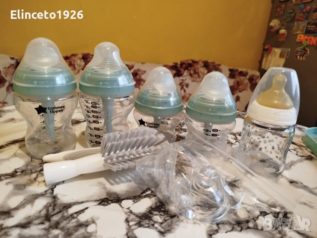 Нови Анти-колик шишета Tommee Tippee