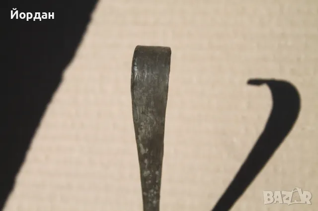 Меден ръчно кован черпак за чешма, снимка 10 - Антикварни и старинни предмети - 47511346