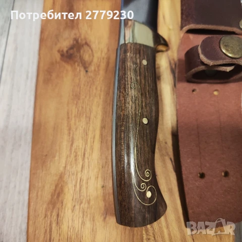 Нож ръчна изработка на Майстор П.Неделев, снимка 4 - Ножове - 50885554