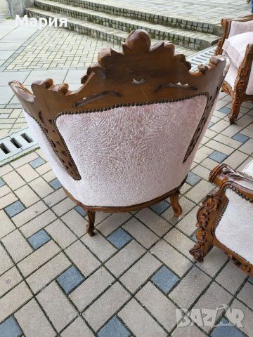 Италианска холна гарнитура 021, снимка 4 - Дивани и мека мебел - 39305155