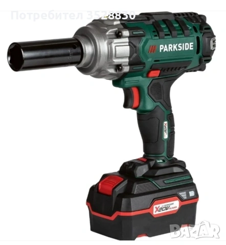 Акумулаторен гайковерт Parkside PASSK 20-Li B2 с батерия и зарядно (нови)