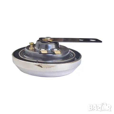 Компактен електрически клаксон 12V 85 mm, снимка 3 - Аксесоари и консумативи - 55865433