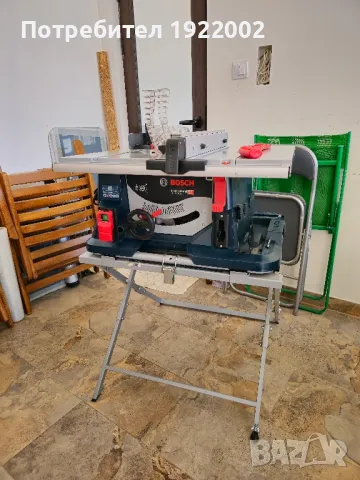 Стационарен циркуляр Bosch GTS 635-216 Professional + маса + GTA 560, снимка 2 - Други инструменти - 47454607