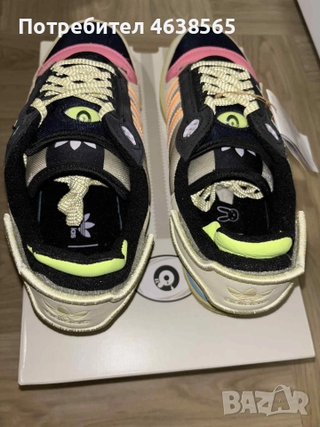 Нови мъжки маратонки Bad Bunny × adidas Forum Low Powerphase, снимка 6 - Маратонки - 52742789