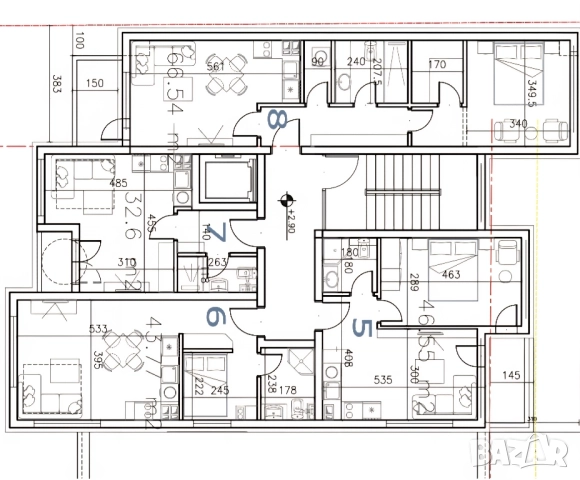 Двустаен апартамент, предстоящо строителство , снимка 3 - Апартаменти - 52366787