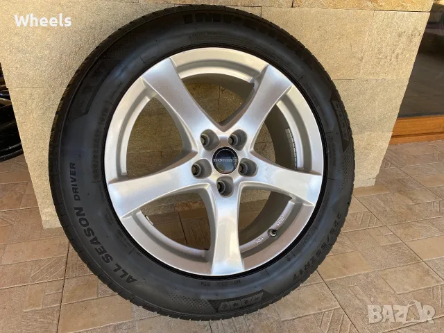17" 5x114.3 Borbet - Hyundai Kia Honda Toyota Mazda Nissan Renault, снимка 5 - Гуми и джанти - 55875735
