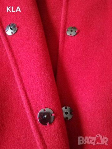 Червено палто/манто Mango, снимка 5 - Палта, манта - 39862667