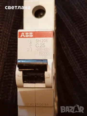 ABB - автоматичен прекъсвач SH201C25