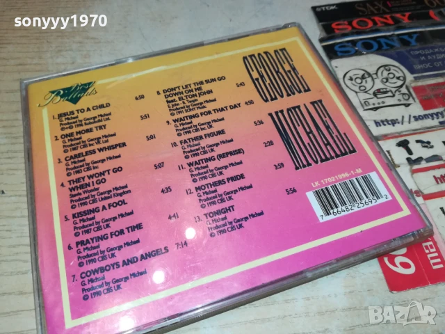 GEORGE MICHAEL CD 2007251956, снимка 7 - CD дискове - 51084522