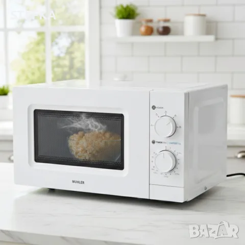 Микровълнова 75€ нов а с гаранция , снимка 3 - Микровълнови - 55897853