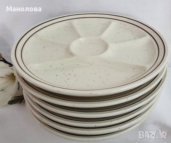 Шест чинии за фондю!, снимка 2 - Сервизи - 39319686