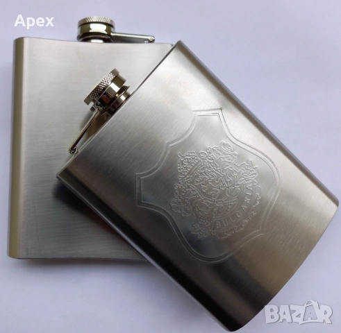 Луксозна Бутилка за Алкохол от Неръждаема Стомана. Манерка за Спиртни Напитки. Бутилкики Манерки, снимка 5 - Подаръци за мъже - 54010905