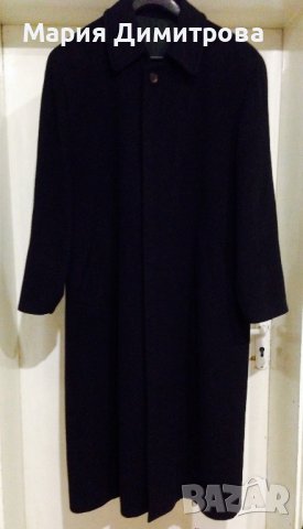 Скъпо дизайнерско мъжко палто 100% КАШМИР, снимка 2 - Палта - 39069218