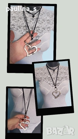 Шест различни броя / Колие тип гердан или чокър, ръчна изработка , снимка 16 - Колиета, медальони, синджири - 53041502