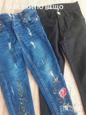 ЛОТ ДЪНКИ ЗА МОМИЧЕ, снимка 2 - Детски панталони и дънки - 35219477