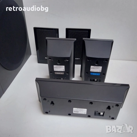 🔉Комплект 6 тонколони за домашно кино Sony SS-WS101, SS-TS102, SS-CT101 с кабели, комплект🔉, снимка 4 - Тонколони - 52514165