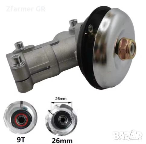 Редуктор за тример храсторез моторна коса, снимка 5 - Градинска техника - 54180393