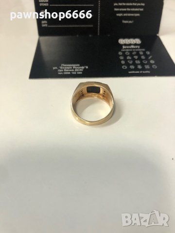 Златен пръстен 14 карата , снимка 7 - Пръстени - 38366256
