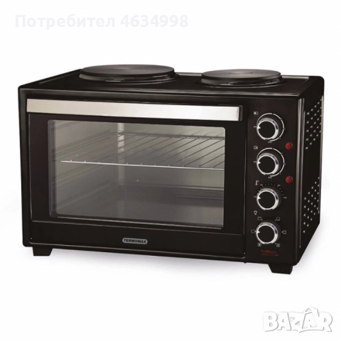Малка готварска  печка TERMOMAX TXC56CL, снимка 5 - Печки, фурни - 52579394