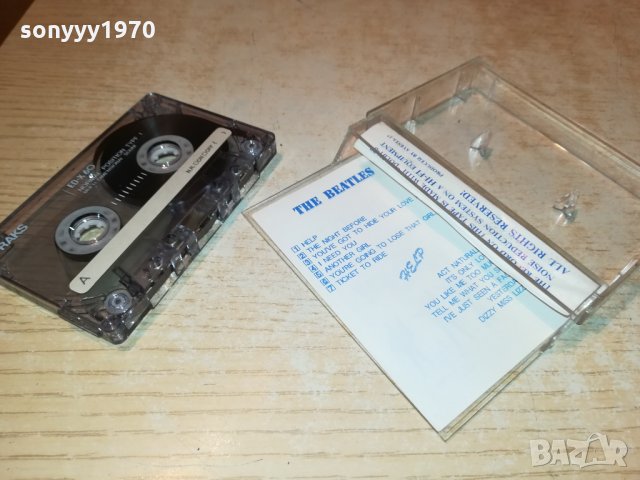 BEATLES-HELP КАСЕТА 0201222050, снимка 2 - Аудио касети - 35297834