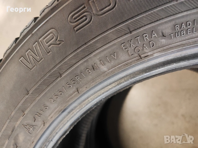 2бр.зимни гуми 255/55/19 Nokian, снимка 3 - Гуми и джанти - 53931217