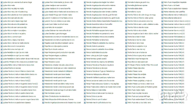 Записвам мп3 песни с имена на певци+имена на песни на флашки по 10лв, снимка 11 - Други музикални жанрове - 52421641