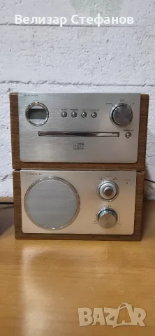  Мини стерео система BLUESKY BMH990 – 4 IN 1 COMBO – CD / FM-AM RADIO / SUBWOOFER + SPEAKER, снимка 4 - Аудиосистеми - 55984069